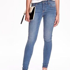 Old Navy Rockstar Jeans Skinny Mid-Rise Denim Color Jolene | Size 10